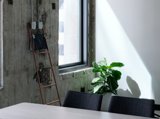 Glas en verkleuring van interieur